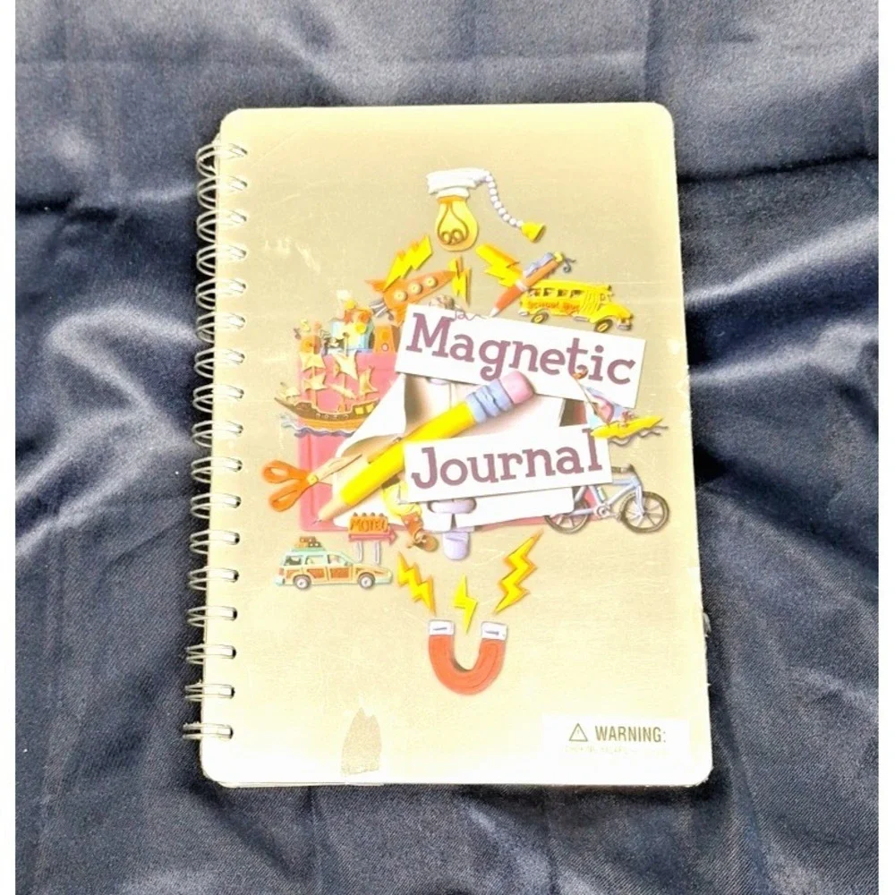 Y2K Magnetic Journal 2002 Scholastic Sealed Spiral Vintage Metal Unopened NOS
